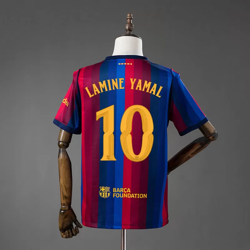 Echipament Barcelona Acasă 2026/27 LAMINE YAMAL 10 – Tricou Bărbați