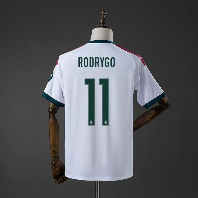 Echipament fotbal Real Madrid 2026/27 adulți – tricou acasă cu Rodrygo 11