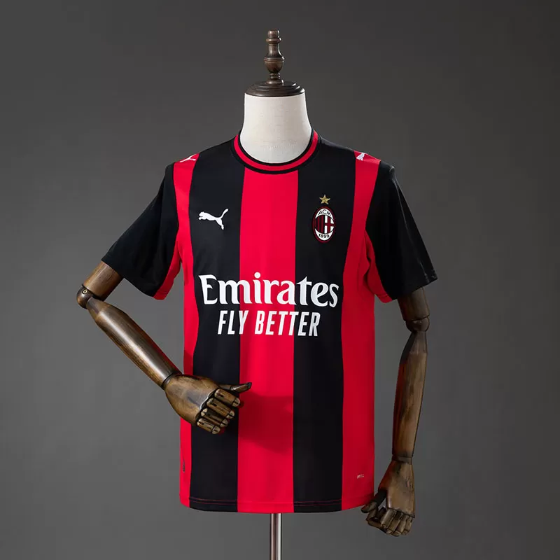 AC Milan Tricou de Fotbal Acasă 2026/27 – Negru și Roșu pentru Bărbați