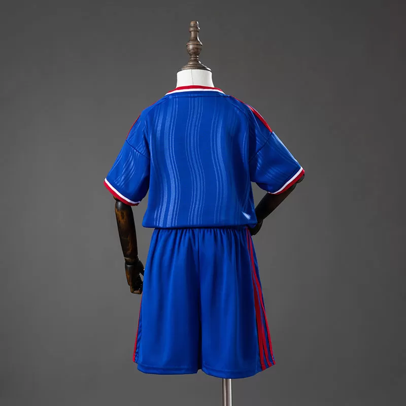 Echipament Manchester United Copii 2026/27 – Tricou și Șort Albastru de Deplasare