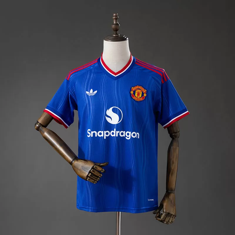 Echipament Manchester United Deplasare 2026/27 – Tricou Albastru Bărbați