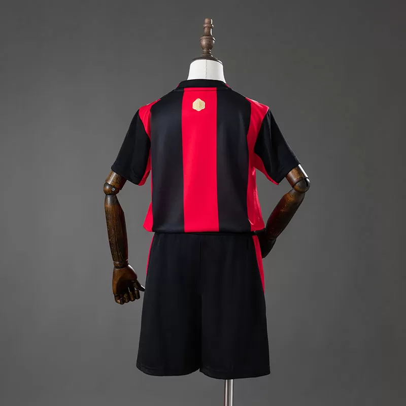 Tricou AC Milan copii 2026/27 Acasă + pantaloni scurți – echipament fotbal