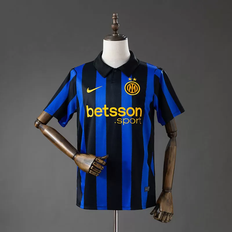 Tricou Inter Milan Acasă 2026/27 Bărbați – Echipament de Fotbal Albastru și Negru