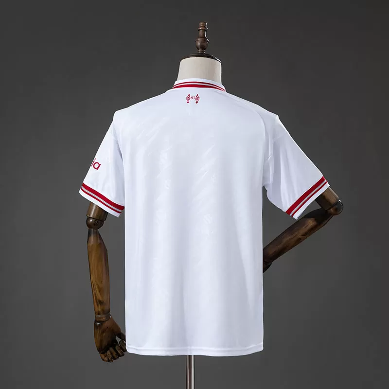Tricou Liverpool Alb De Deplasare 2026-2027 Bărbați
