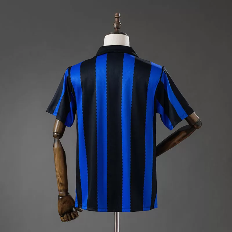 Tricou Inter Milan Acasă 2026/27 Bărbați – Echipament de Fotbal Albastru și Negru
