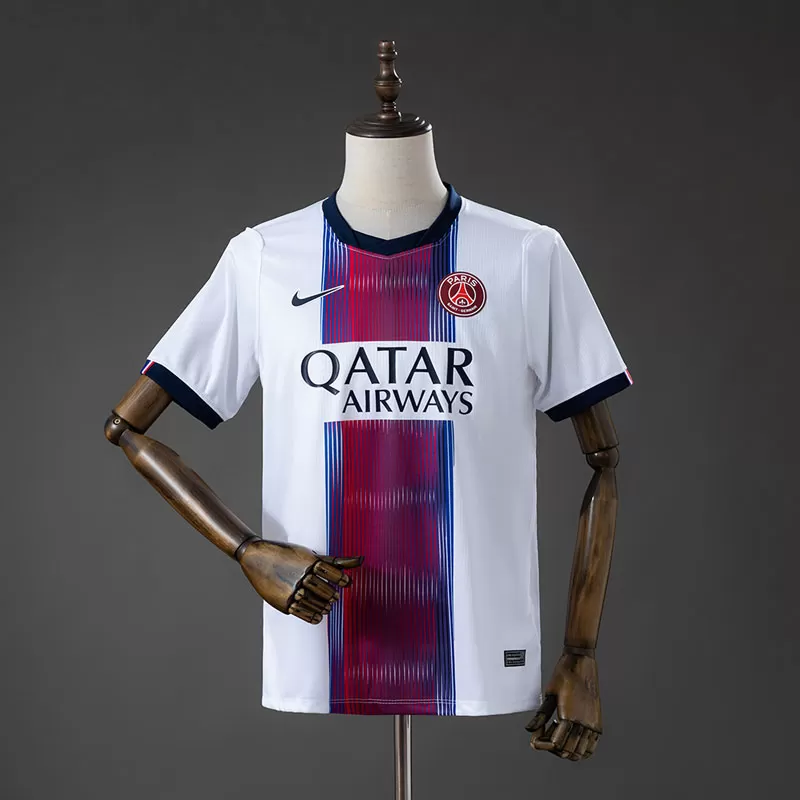 Tricou de fotbal PSG 2026/27 Deplasare Bărbați – Alb