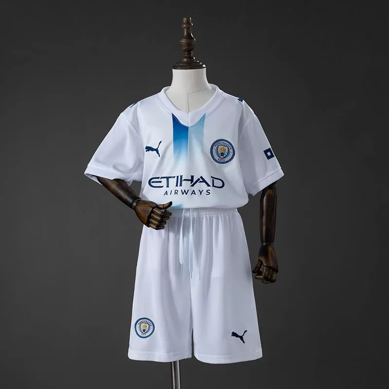 Manchester City 26/27 Al Treilea Echipament pentru Copii – Tricou de Fotbal cu Șort